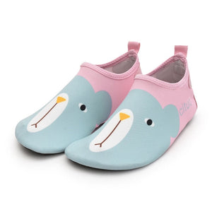 Children beach shoes baby soft floor indoor slipper snorkeling swim socks boys and girls anti-slip home barefoot kids slippers