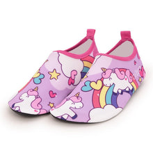 Cargar imagen en el visor de la galería, Children beach shoes baby soft floor indoor slipper snorkeling swim socks boys and girls anti-slip home barefoot kids slippers
