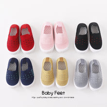 将图片加载到图库查看器，baby shoes for summer Boys and girls hollow flying woven shoes
