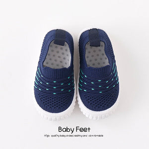 baby shoes for summer Boys and girls hollow flying woven shoes