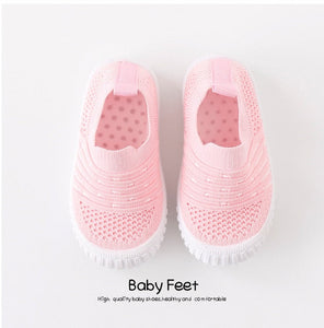 baby shoes for summer Boys and girls hollow flying woven shoes