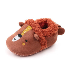 Cargar imagen en el visor de la galería, DOGEEK Baby Shoes Adorable Infant Slippers Toddler Baby Boy Girl Knit Crib Shoes Cute Cartoon Anti-slip Prewalker Baby Slippers
