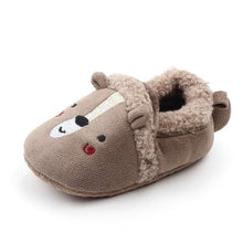 Cargar imagen en el visor de la galería, DOGEEK Baby Shoes Adorable Infant Slippers Toddler Baby Boy Girl Knit Crib Shoes Cute Cartoon Anti-slip Prewalker Baby Slippers
