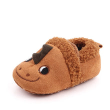 Cargar imagen en el visor de la galería, DOGEEK Baby Shoes Adorable Infant Slippers Toddler Baby Boy Girl Knit Crib Shoes Cute Cartoon Anti-slip Prewalker Baby Slippers
