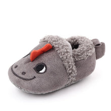 Cargar imagen en el visor de la galería, DOGEEK Baby Shoes Adorable Infant Slippers Toddler Baby Boy Girl Knit Crib Shoes Cute Cartoon Anti-slip Prewalker Baby Slippers
