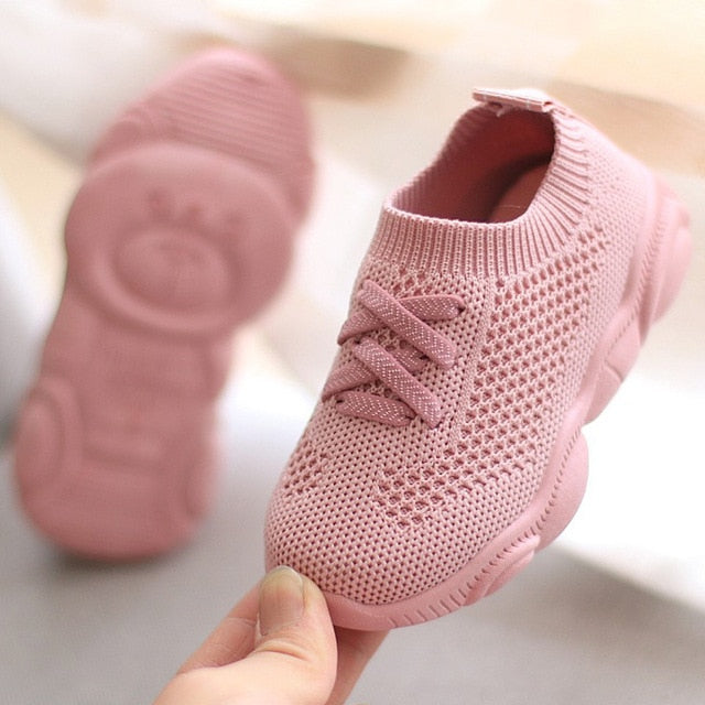 Kids Shoes Antislip Soft Bottom Baby Sneaker Casual Flat Sneakers Shoes Children size Girls Boys Sports Shoes