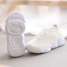 Cargar imagen en el visor de la galería, Kids Shoes Antislip Soft Bottom Baby Sneaker Casual Flat Sneakers Shoes Children size Girls Boys Sports Shoes
