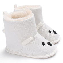 Cargar imagen en el visor de la galería, Baby Winter Boots Infant Toddler Newborn Cute Cartoon Bear Shoes Girls Boys First Walkers Super Keep Warm Snowfield Booties Boot
