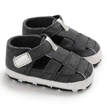 Cargar imagen en el visor de la galería, 2018 Canvas Jeans New Baby Moccasins Child Summer Boys 7 Style Fashion Sandals Sneakers Infant Shoes 0-18 Month Baby Sandals
