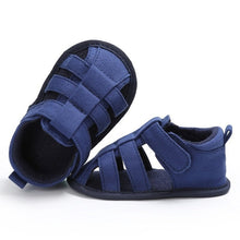 Cargar imagen en el visor de la galería, 2018 Canvas Jeans New Baby Moccasins Child Summer Boys 7 Style Fashion Sandals Sneakers Infant Shoes 0-18 Month Baby Sandals
