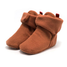 Carregar imagem no visualizador da galeria, NEW Baby Newborn First Walkers Unisex Cozie Faux Fleece Bootie Winter Warm Infant Toddler Crib Shoes Classic Floor Boys girls
