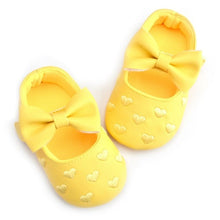 将图片加载到图库查看器，Baby PU Leather Baby Boy Girl Baby Moccasins Moccs Shoes Bow Fringe Soft Soled Non-slip Footwear Crib Shoes
