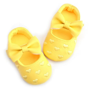 Baby PU Leather Baby Boy Girl Baby Moccasins Moccs Shoes Bow Fringe Soft Soled Non-slip Footwear Crib Shoes