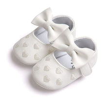 将图片加载到图库查看器，Baby PU Leather Baby Boy Girl Baby Moccasins Moccs Shoes Bow Fringe Soft Soled Non-slip Footwear Crib Shoes
