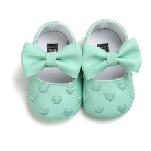 将图片加载到图库查看器，Baby PU Leather Baby Boy Girl Baby Moccasins Moccs Shoes Bow Fringe Soft Soled Non-slip Footwear Crib Shoes
