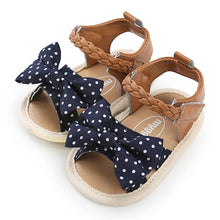 Carregar imagem no visualizador da galeria, Soft Sole PU Baby girls Canvas bow First Walkers Shoes Fashion summer Prewalkers First walker toddler moccasins
