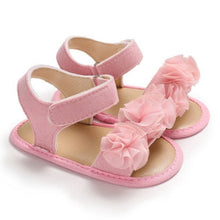 Carregar imagem no visualizador da galeria, Soft Sole PU Baby girls Canvas bow First Walkers Shoes Fashion summer Prewalkers First walker toddler moccasins
