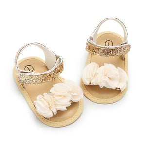 Soft Sole PU Baby girls Canvas bow First Walkers Shoes Fashion summer Prewalkers First walker toddler moccasins