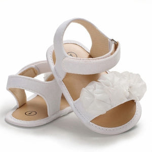 Soft Sole PU Baby girls Canvas bow First Walkers Shoes Fashion summer Prewalkers First walker toddler moccasins