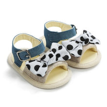 Carregar imagem no visualizador da galeria, Soft Sole PU Baby girls Canvas bow First Walkers Shoes Fashion summer Prewalkers First walker toddler moccasins
