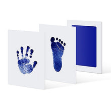 Carregar imagem no visualizador da galeria, Wholesale Newborn Baby Handprint Footprint Pad Safe Non-Toxic Clean Touch Ink Pad Photo Easy To Operate Hand Foot Print Pad
