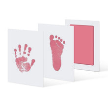 Carregar imagem no visualizador da galeria, Wholesale Newborn Baby Handprint Footprint Pad Safe Non-Toxic Clean Touch Ink Pad Photo Easy To Operate Hand Foot Print Pad
