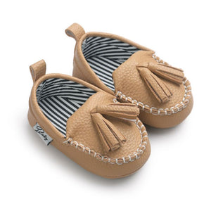 Moccasin First Walkers Newborn Baby Shoes Toddler Prewalker Shoes Baby Boy Girl Pu Tassel pendant Leather Shoes