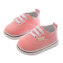 Carregar imagem no visualizador da galeria, Newborn Shoes Infant Toddler Baby Boy Girl Spring Autumn Soft Bottom Spring Canvas Shoes Walkers Newborn0- 24M
