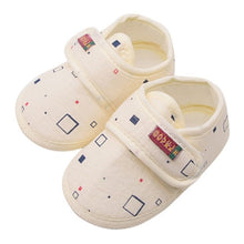 Cargar imagen en el visor de la galería, Cotton Baby Girls Shoes Infant First Walkers Toddler Girls Kid Bowknot Soft Anti-Slip Crib Shoes 0-18 Months
