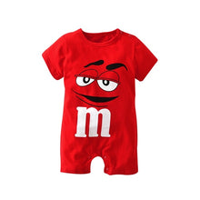 Cargar imagen en el visor de la galería, 2018 Summer Boy Newborn Baby Clothing Cartoon Printing Short Sleeved Jumpsuit Romper Conjoined New Girl Clothes
