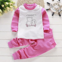 Cargar imagen en el visor de la galería, 2019 Autumn New Baby Clothing Set Cartoon Cotton Baby Boys Clothing Girls Suit Set 0-3 Year Baby Clothes
