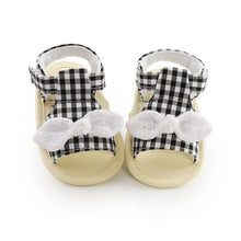 Cargar imagen en el visor de la galería, Fashion Newborn Infant Baby Girls Princess Shoes Bowknot Toddler Summer Sandals PU Non-slip Shoes 0-18M
