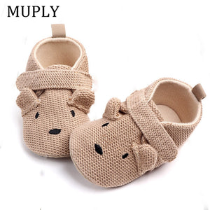 2019 New Arrival Toddler Newborn Baby Boys Girls Animal Crib Shoes Infant Cartoon Soft Sole Non-slip Cute Warm Animal Baby Shoes