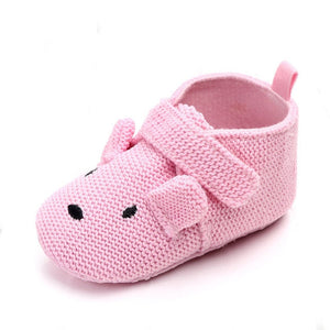 2019 New Arrival Toddler Newborn Baby Boys Girls Animal Crib Shoes Infant Cartoon Soft Sole Non-slip Cute Warm Animal Baby Shoes