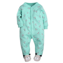 Cargar imagen en el visor de la galería, Baby clothing ! new born baby clothes newborn home wear ropa baby girl romper 100% cotton baby costume infant boy sleep pajamas
