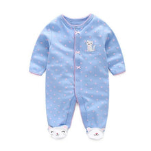 Cargar imagen en el visor de la galería, Baby clothing ! new born baby clothes newborn home wear ropa baby girl romper 100% cotton baby costume infant boy sleep pajamas
