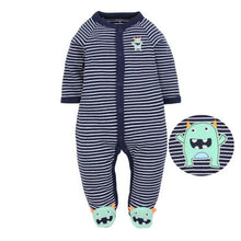 Cargar imagen en el visor de la galería, Baby clothing ! new born baby clothes newborn home wear ropa baby girl romper 100% cotton baby costume infant boy sleep pajamas
