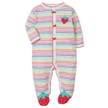 Cargar imagen en el visor de la galería, Baby clothing ! new born baby clothes newborn home wear ropa baby girl romper 100% cotton baby costume infant boy sleep pajamas
