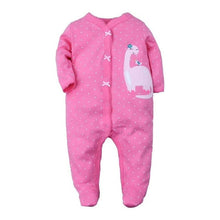 Cargar imagen en el visor de la galería, Baby clothing ! new born baby clothes newborn home wear ropa baby girl romper 100% cotton baby costume infant boy sleep pajamas
