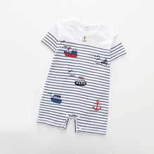 将图片加载到图库查看器，Baby Rompers Summer Style Powered Baby Boy Girl Clothing Newborn Infant giraffe Short Sleeve Clothes 3-6-9-12-18 Months
