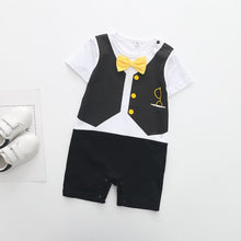 将图片加载到图库查看器，Baby Rompers Summer Style Powered Baby Boy Girl Clothing Newborn Infant giraffe Short Sleeve Clothes 3-6-9-12-18 Months
