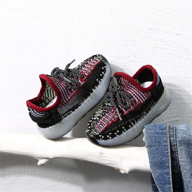 DIMI 2020 Spring Baby Soft Toddler Shoes Breathable Knitting Infant Shoes 0-3 Year Boy Girl Darling Coconut Shoes Child Sneakers