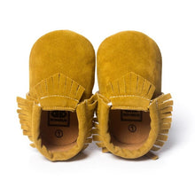 Cargar imagen en el visor de la galería, 2020 PU Suede Leather Newborn Baby Moccasins Shoes Soft Soled Non-slip Crib First Walker
