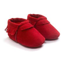 Cargar imagen en el visor de la galería, 2020 PU Suede Leather Newborn Baby Moccasins Shoes Soft Soled Non-slip Crib First Walker
