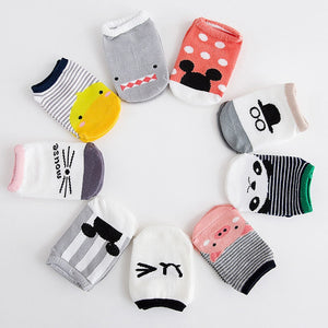 Baby Anti Slip Socks Non-slip Baby Toddler Low Cut Socks Shoes Slippers Boys Girls Children's Low Cut Socks Booties Kids Socks