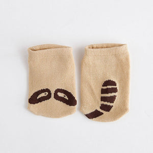 Baby Anti Slip Socks Non-slip Baby Toddler Low Cut Socks Shoes Slippers Boys Girls Children's Low Cut Socks Booties Kids Socks