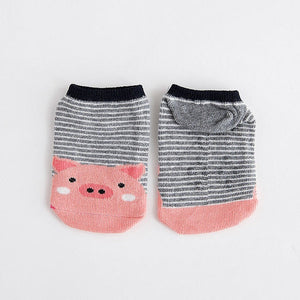 Baby Anti Slip Socks Non-slip Baby Toddler Low Cut Socks Shoes Slippers Boys Girls Children's Low Cut Socks Booties Kids Socks