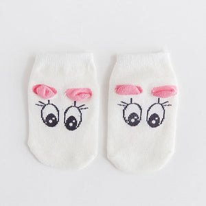 Baby Anti Slip Socks Non-slip Baby Toddler Low Cut Socks Shoes Slippers Boys Girls Children's Low Cut Socks Booties Kids Socks