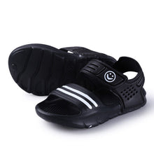 Cargar imagen en el visor de la galería, 2019 1Pair Casual Children Kids Shoes Baby Boy Closed Toe Summer Beach Sandals Flat  Girls Casual Closed Toe Beach Pool Flat PVC
