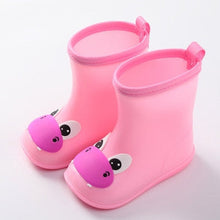 Carregar imagem no visualizador da galeria, KushyShoo Classic Children&#39;s Shoes PVC Rubber Kids Baby Cartoon Shoes Water Shoes Waterproof Rain Boots Toddler Girl Rainboots
